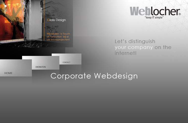 banner corporate webdesign